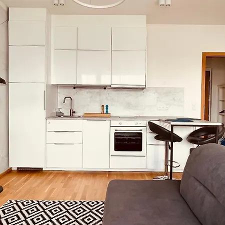 White Pearl Studio With Parking In Holesovice Praga Esterno foto
